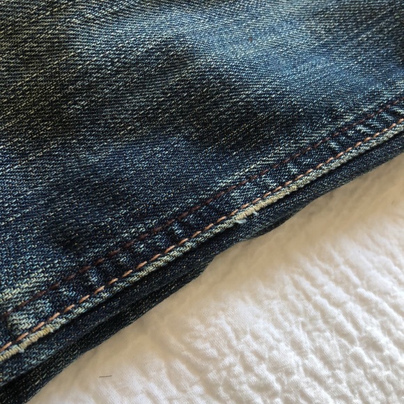 Z co Jeans Medium Wash Distressed Straight Fit Junior Size Denim - Picture 16 of 16